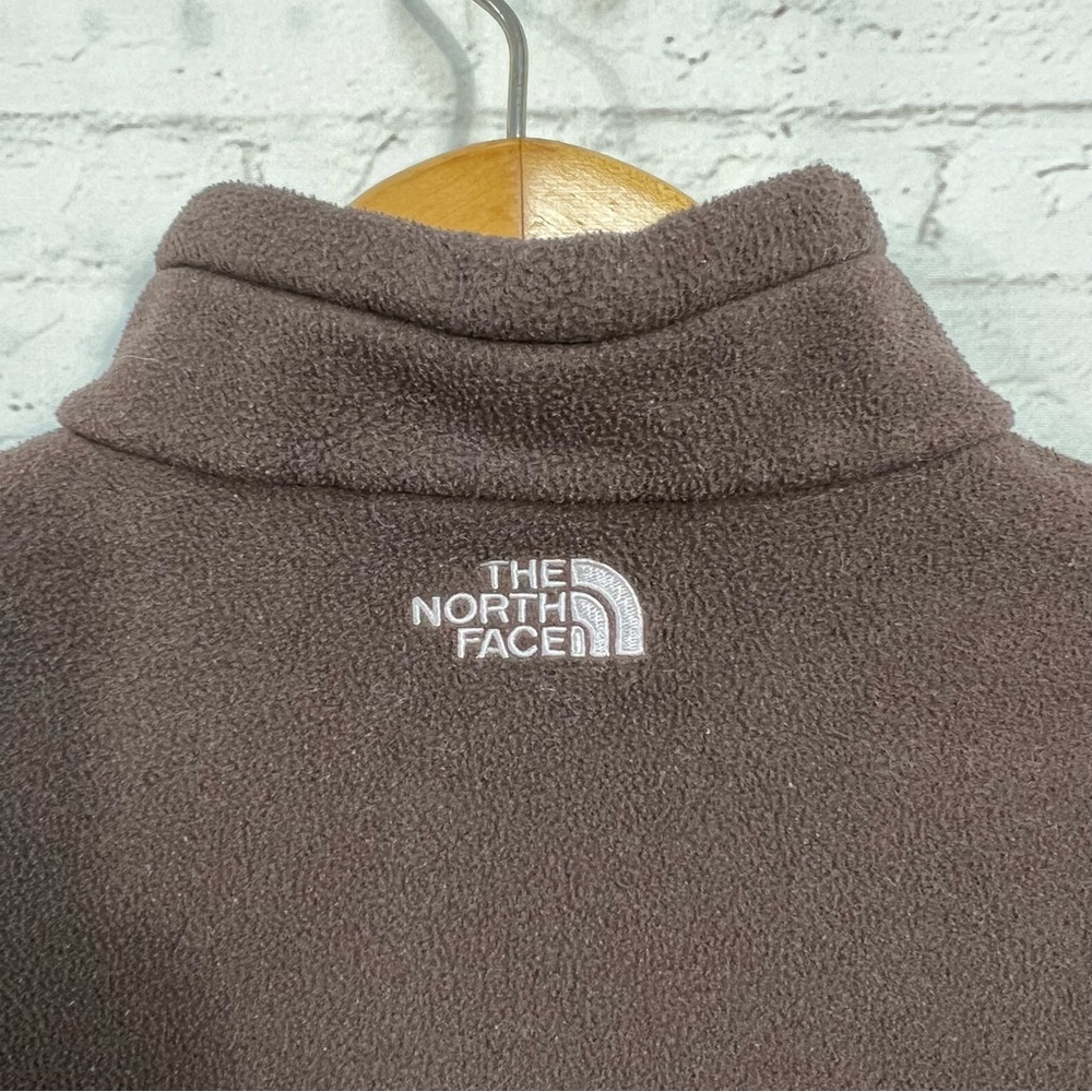 The North Face Full Zip Jacket Brown Size XL Girls Kids - Picture 5 of 8